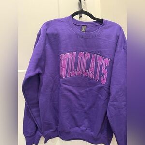 Gildan Purple Heavy Blend Sweatshirt Wildcats